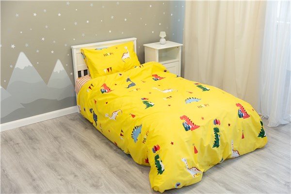 Детское постельное бельё Sweet Dreams Dino Park (на резинке + молния)