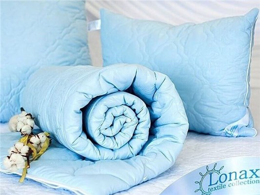 Детская подушка Lonax Комплект Blue Ocean (Одеяло летнее + Подушка)