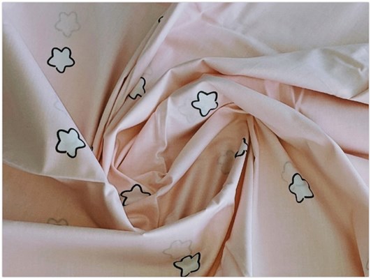 Детская простынь Sweet Dreams Ткань Stars&Pink