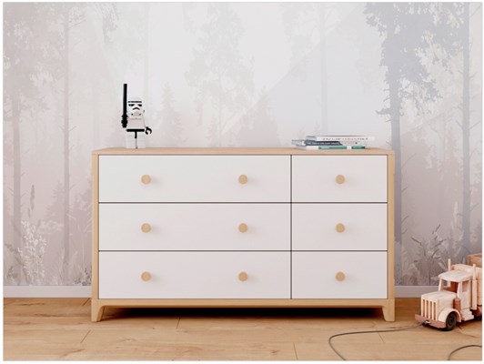 Детская мебель MK Leroys Комод Amber a5 Wood