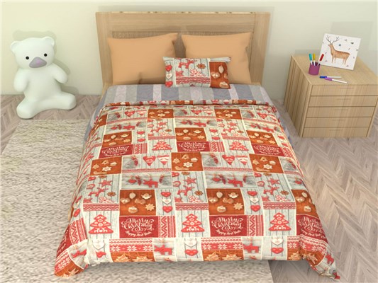 Детское покрывало Sweet Dreams Покрывало Red Christmas Cookies