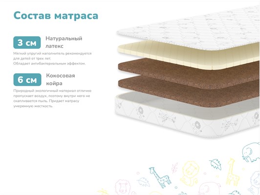 Детский матрас Dimax Умник Макси