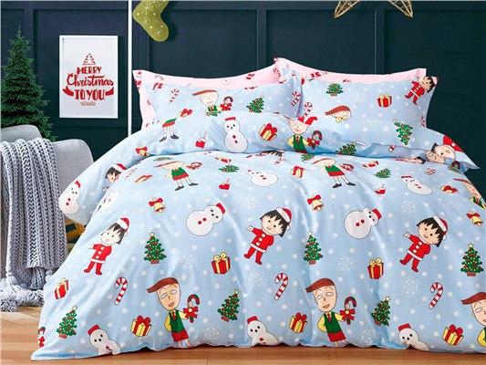Детское постельное бельё Sweet Dreams Christmas Stories (на резинке + молния)