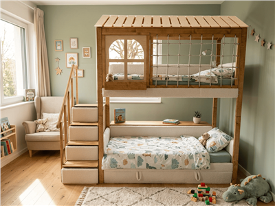 Детская кровать MK Leroys Кроватка Альпина 1