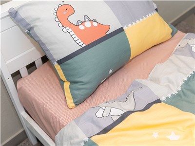 Детское постельное бельё Сладкие Сны(Sweet Dreams) Дино Мир (на резинке + молния)