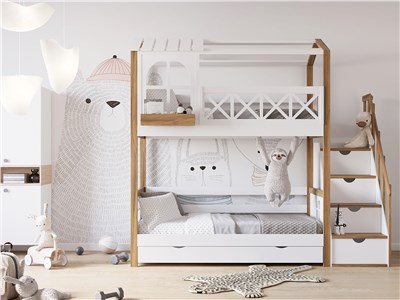 Детская кровать MK Leroys Кроватка Хома Prado 2