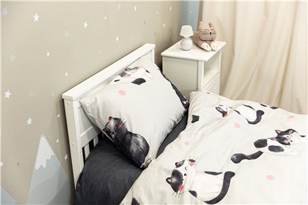 Детское постельное бельё Sweet Dreams Elegant Cats (на резинке + молния)