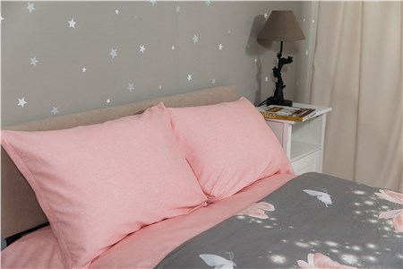 Детское постельное бельё Sweet Dreams Pink Butterfly (на резинке + молния)