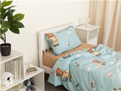Детское постельное бельё Sweet Dreams Teddy Toy (на резинке + молния)