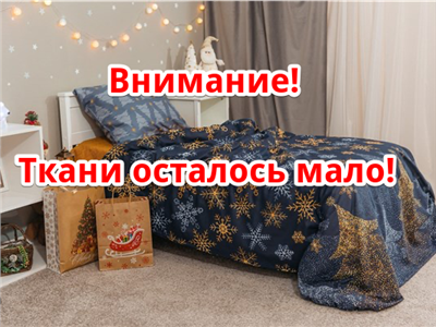 Детское постельное бельё Sweet Dreams SnowFall (на резинке + молния) 