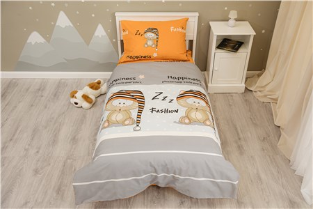 Детское постельное бельё Sweet Dreams Playful Cat (на резинке + молния)