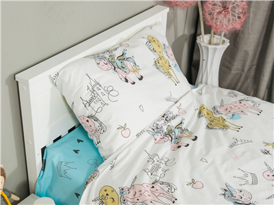 Детское постельное бельё Sweet Dreams Unicorn Dreams (на резинке + молния)