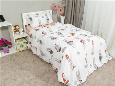 Детское постельное бельё Sweet Dreams Marine Bunny (на резинке + молния)