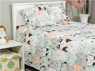 Детское покрывало Sweet Dreams Покрывало Kawaii Cats