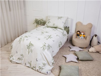 Детское постельное бельё Sweet Dreams Whispering Bamboo(на резинке + молния)