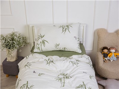 Детское постельное бельё Sweet Dreams Whispering Bamboo(на резинке + молния)
