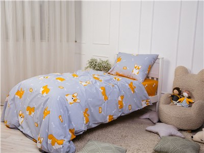 Детское постельное бельё Sweet Dreams Sweet Corgi Dreams (на резинке + молния)
