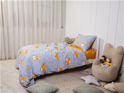 Детское постельное бельё Sweet Dreams Sweet Corgi Dreams (на резинке + молния)