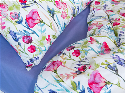 Детское постельное бельё Сладкие Сны(Sweet Dreams) Полевые цветы (на резинке + молния)