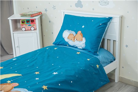 Детское постельное бельё Sweet Dreams Baby Bear Sleep (на резинке + молния)