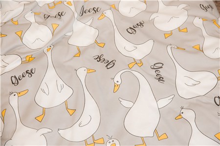 Детское постельное бельё Sweet Dreams Grey goose (на резинке + молния)