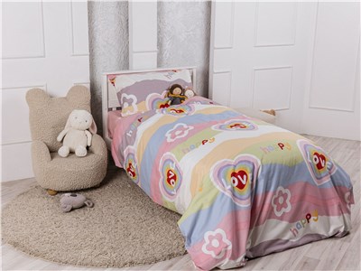 Детское постельное бельё Sweet Dreams Happy Love(на резинке + молния)