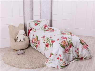 Детское постельное бельё Sweet Dreams Bloomy Morning(на резинке + молния)