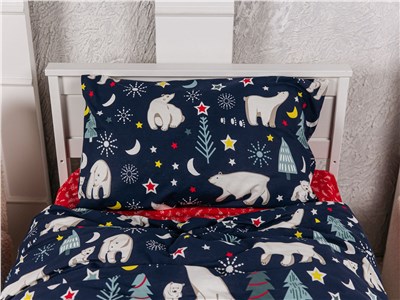 Детское постельное бельё Sweet Dreams Arctic Bear (на резинке + молния)
