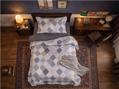 Детское постельное бельё Сладкие Сны(Sweet Dreams) Ромбы (на резинке + молния)