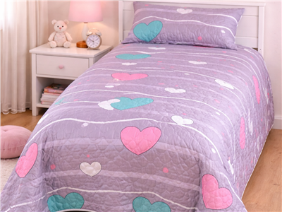 Детское покрывало Сладкие Сны(Sweet Dreams) Покрывало "Нежные сердечки"