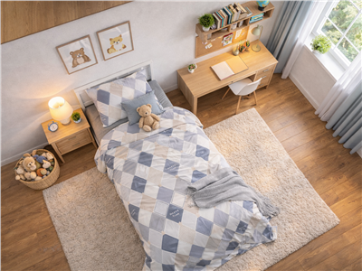 Детское постельное бельё Сладкие Сны(Sweet Dreams) Ромбы (на резинке + молния)