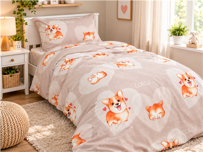 Детское постельное бельё Сладкие Сны(Sweet Dreams) Сладкие коржики (пододеяльник+наволочка)