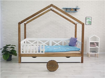 Детская кровать MK Leroys Хома 9 Cross Wood